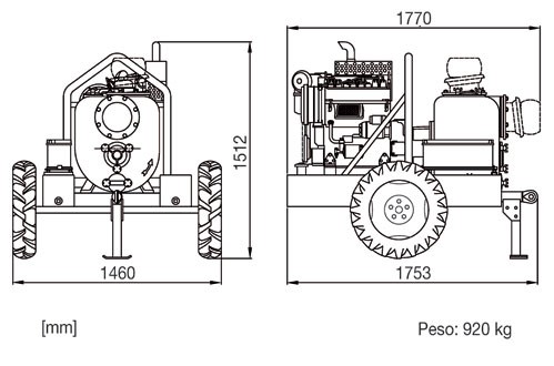 Varisco JD 8-300 G10 TRAILER