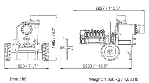 Центробежный насос Varisco JD 12-400 G10