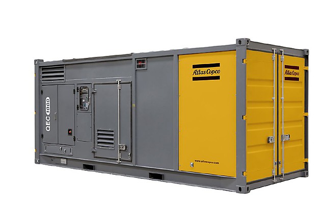 Контейнерный дизель-генератор Atlas Copco QEC 1000