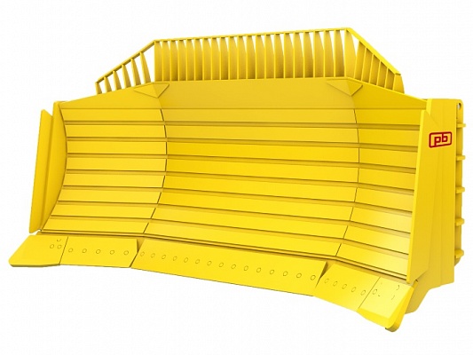 Полусферический отвал бульдозера
