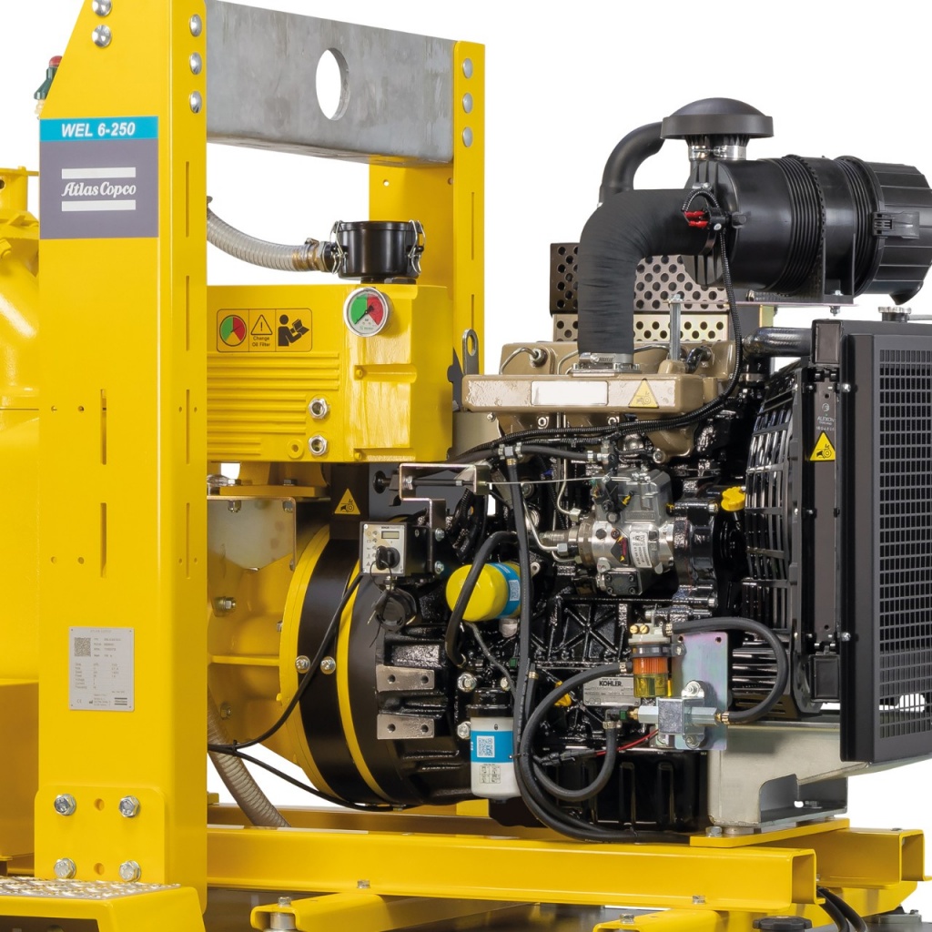 Мотопомпа дизельная Atlas Copco WEL
