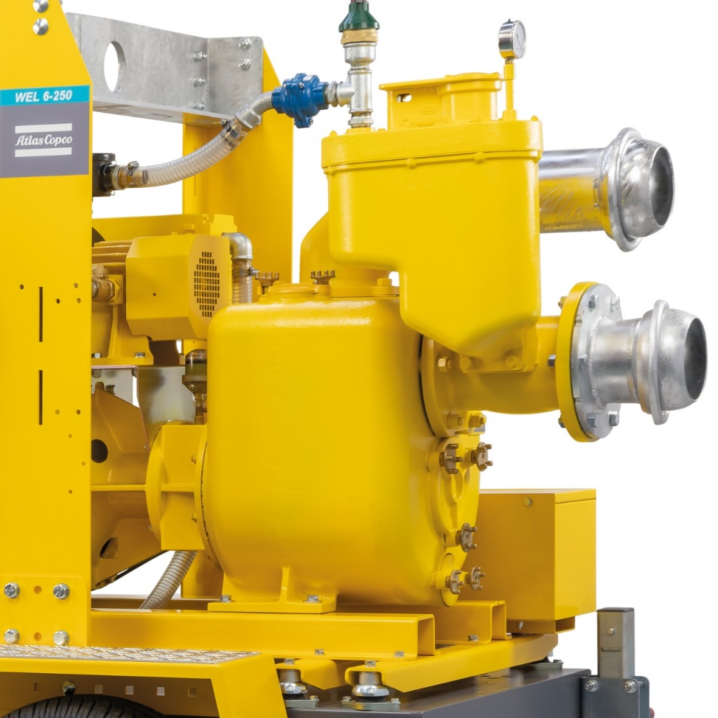 Мотопомпа дизельная Atlas Copco 