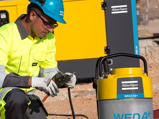 Погружной насос Atlas Copco WEDA D50N