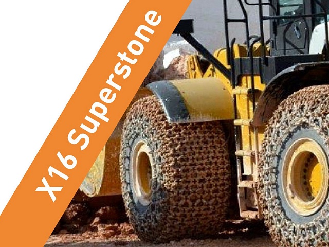 Шинозащитные цепи X16 Superstone для камней