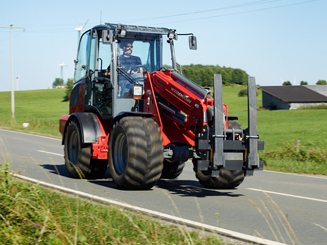 Weidemann 4080T (Телескопический колесный погрузчик)