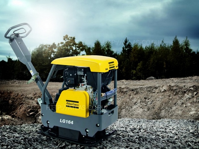 Atlas Copco LG164 виброплита реверсивная